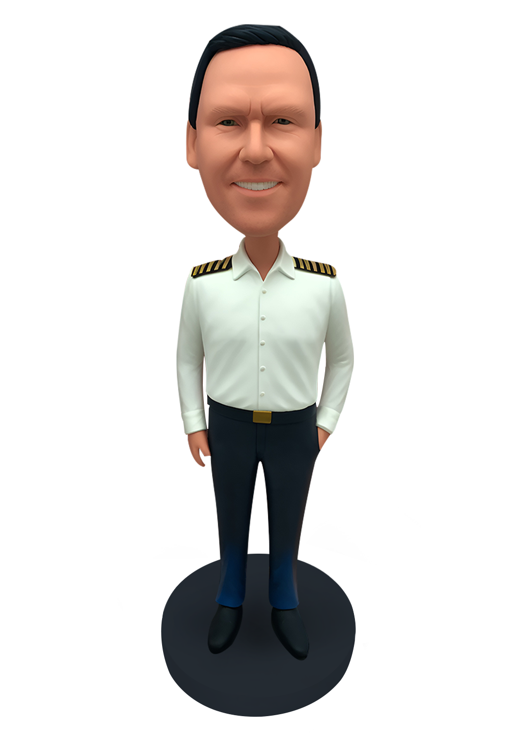 Airline Captain Custom Bobblehead-7