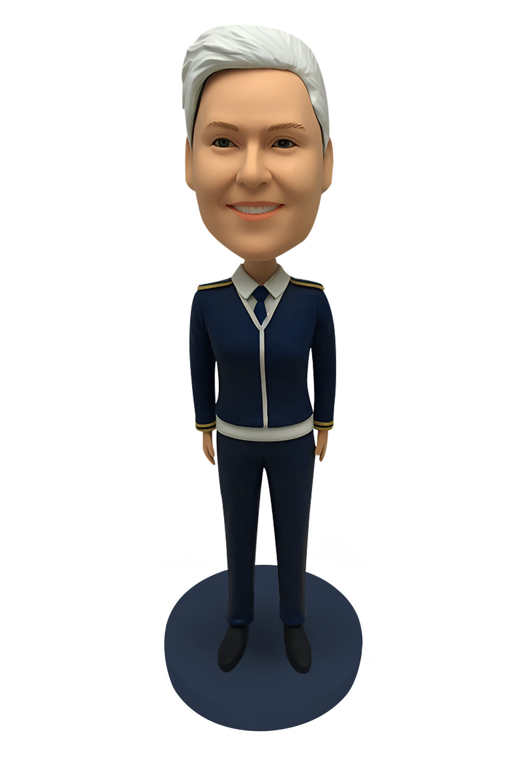 Airline Stewardess Custom Bobblehead-12