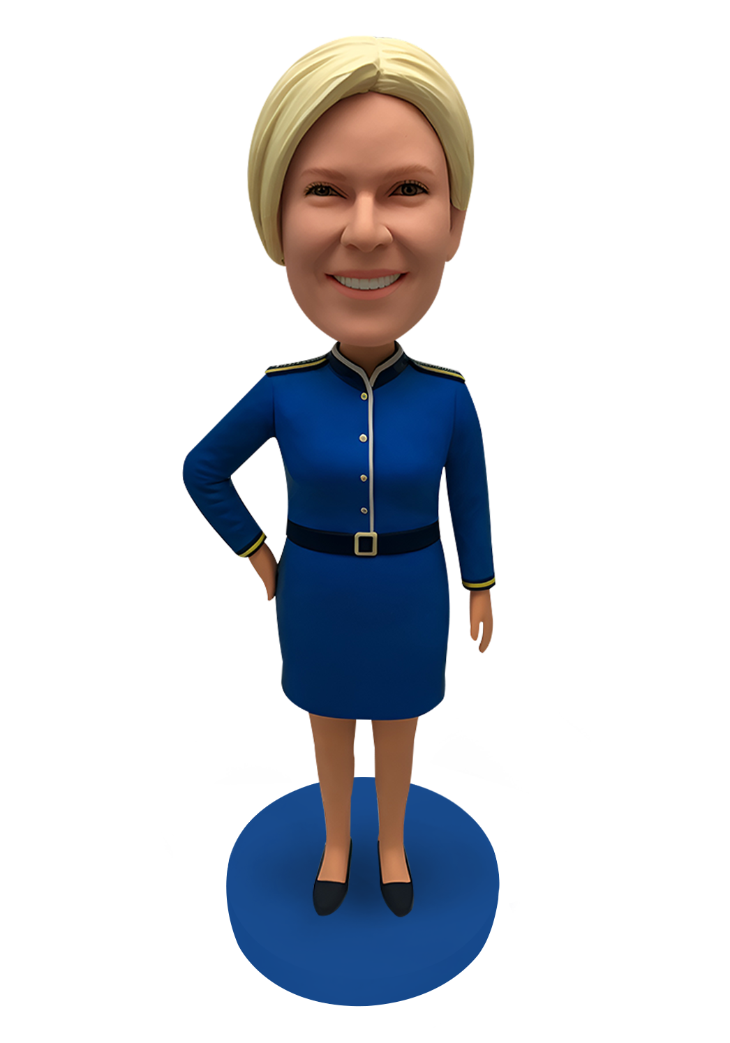 Airline Stewardess Custom Bobblehead-22