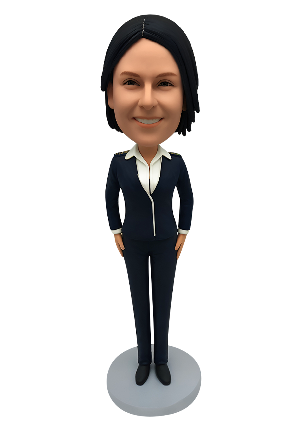 Airline Stewardess Custom Bobblehead-25
