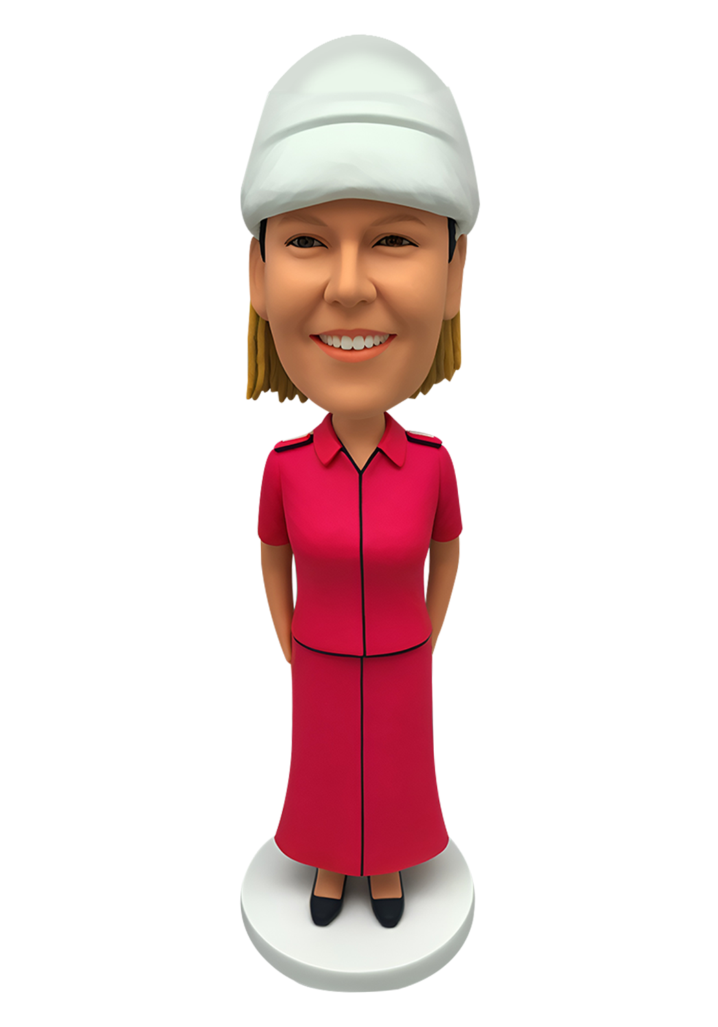 Airline Stewardess Custom Bobblehead-8