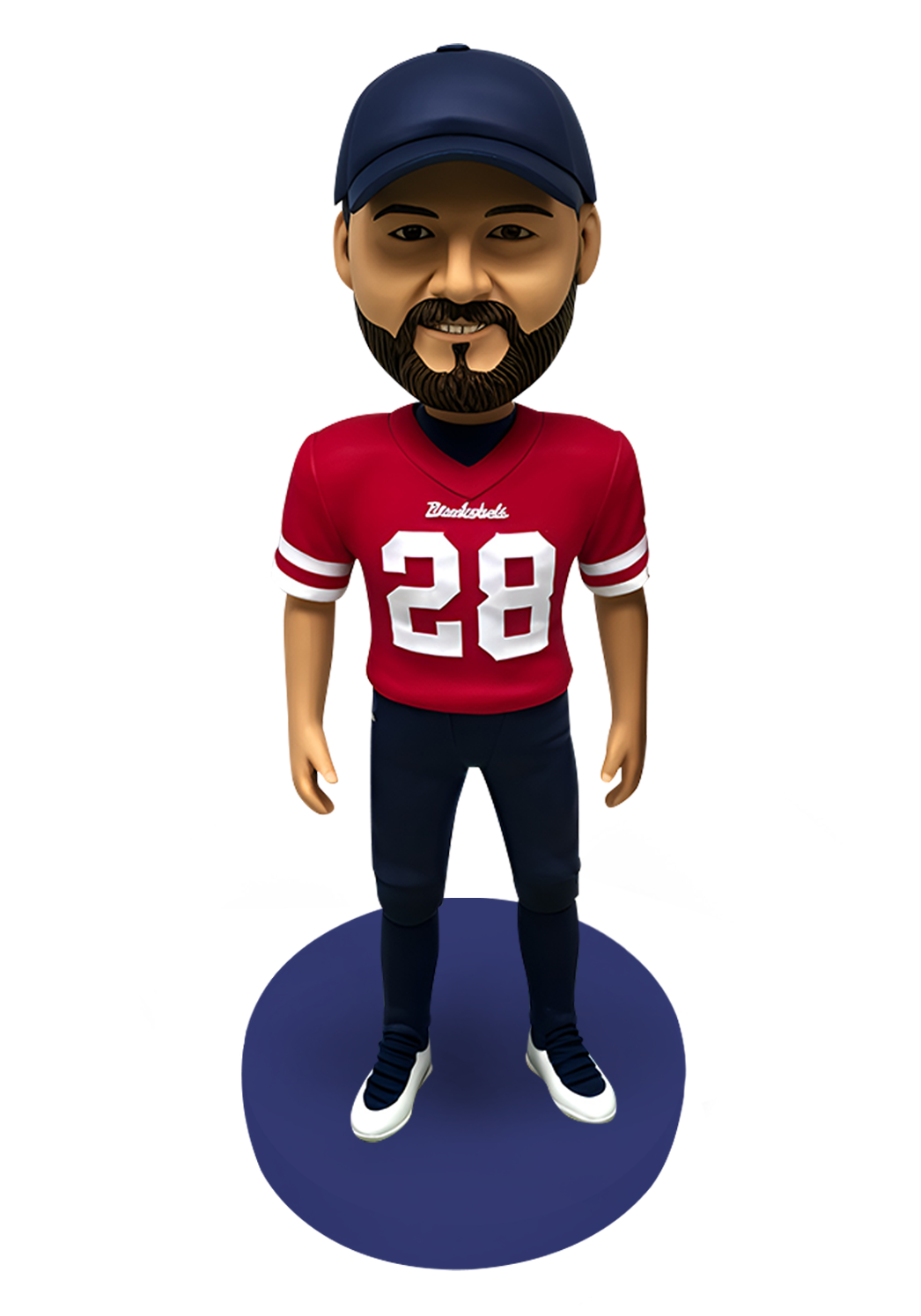 American Football Fan Custom Bobblehead