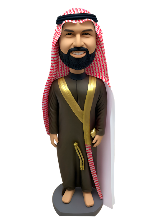 Arab Outfit Custom Bobblehead-3