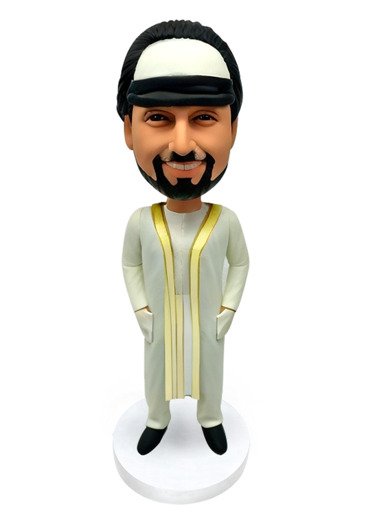 Arab Outfit Custom Bobblehead-6