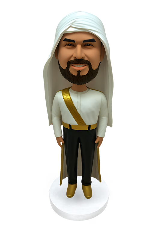 Arab Outfit Custom Bobblehead-7