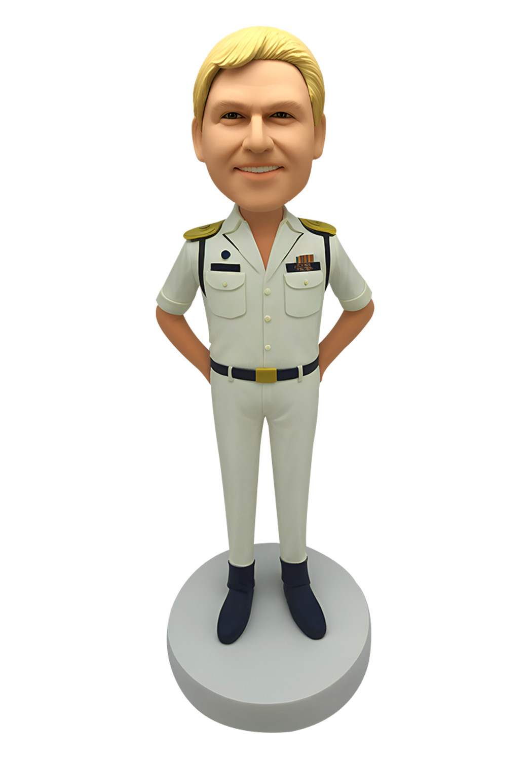 Army Officer Cusom Bobblehead-2