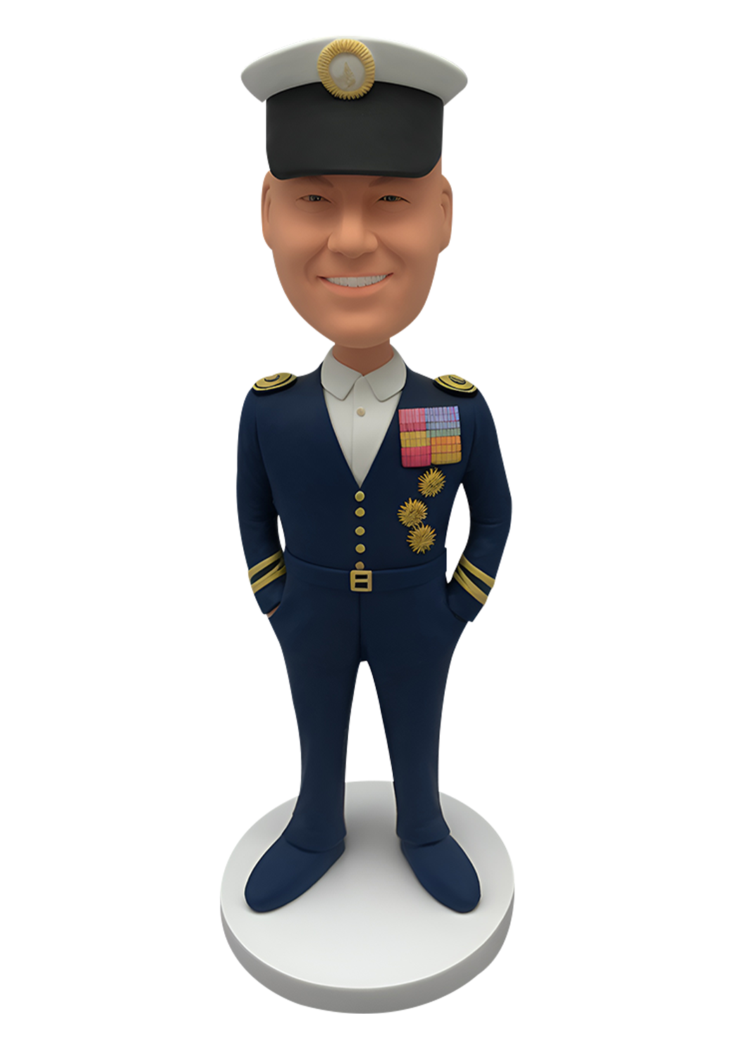 Army Officer Cusom Bobblehead-8