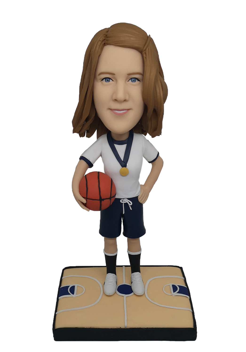 Basketball Girl Custom Bobblehead-1