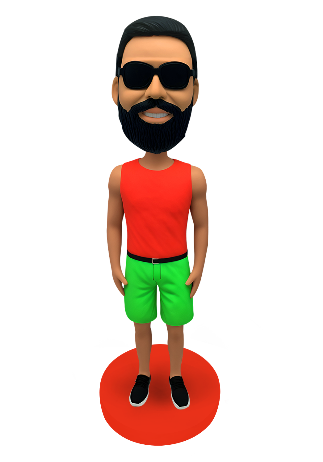 Beach Shorts Cusom Bobblehead-10