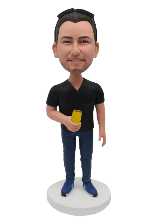 Beer Man Custom Bobblehead-1