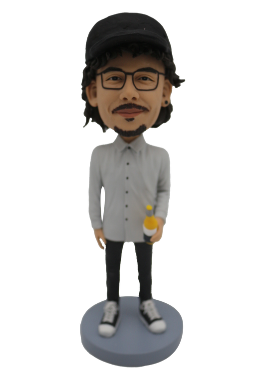 Beer Man Custom Bobblehead-3