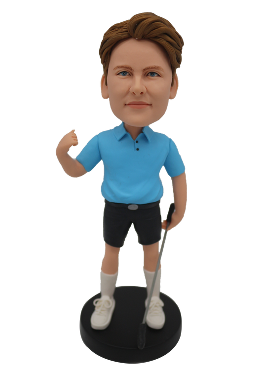Birdie Golfer Custom Bobblehead