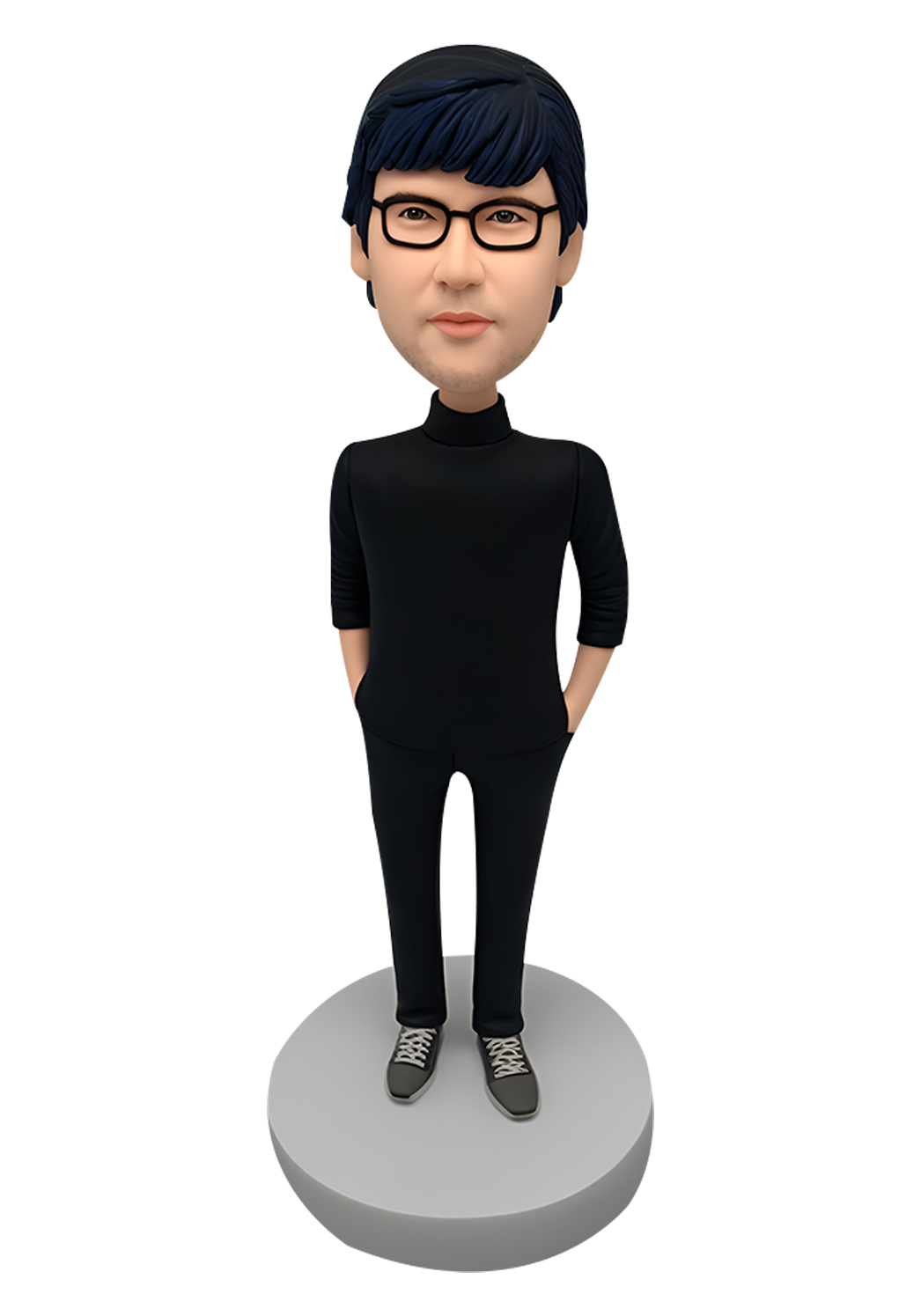 Black Jumper Boy Custom Bobblehead