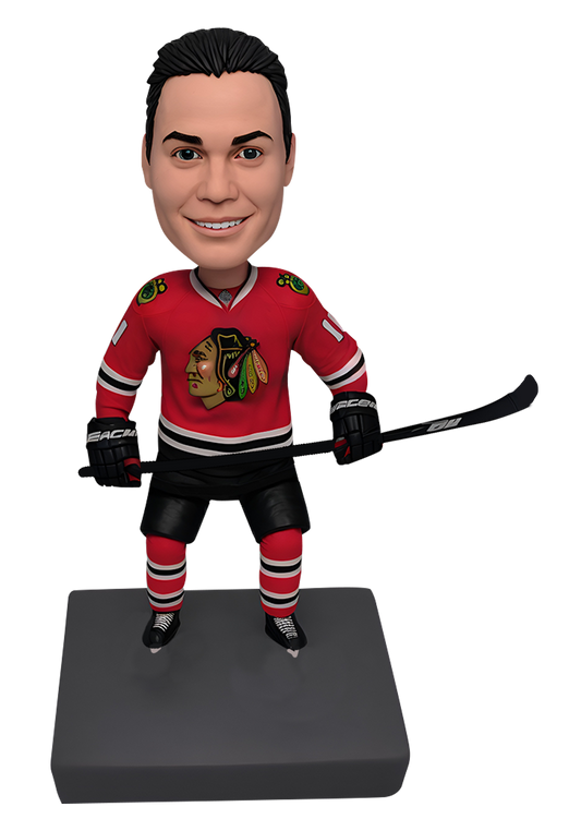 Blackhawks Hockey Buddy Custom Bobblehead-1