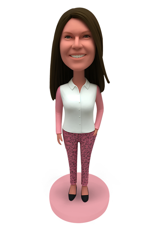 Blouse Woman Custom Bobblehead-5
