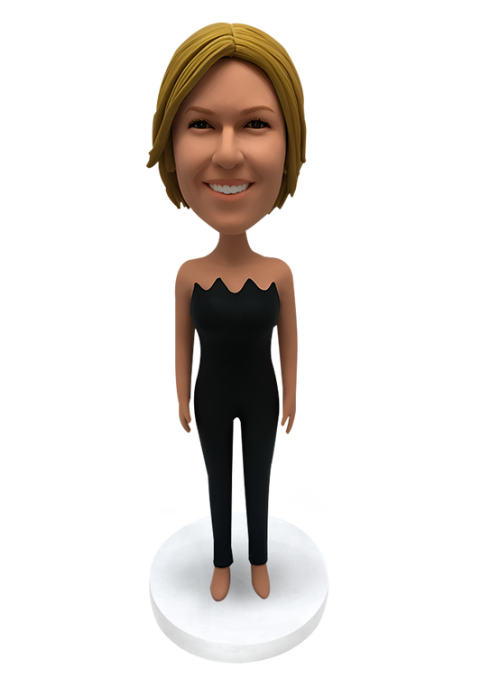 Bodysuit Girl Custom Bobblehead-13