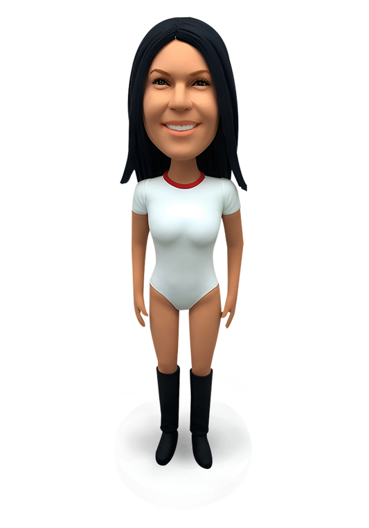 Bodysuit Girl Custom Bobblehead-5