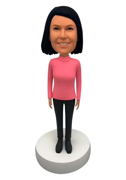 Boots Girl Custom Bobblehead-5
