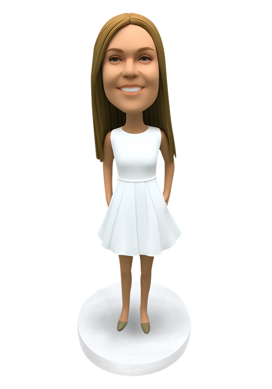 Bridesmaid Custom Bobblehead-2