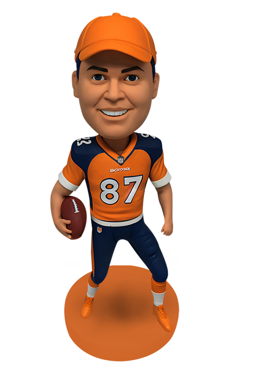 Broncos Football Buddy Custom Bobblehead-1