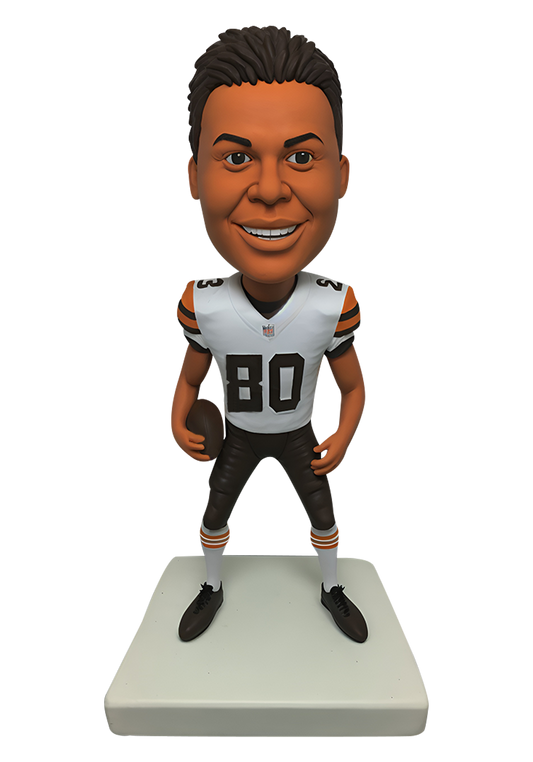 Browns Football Buddy Custom Bobblehead-2