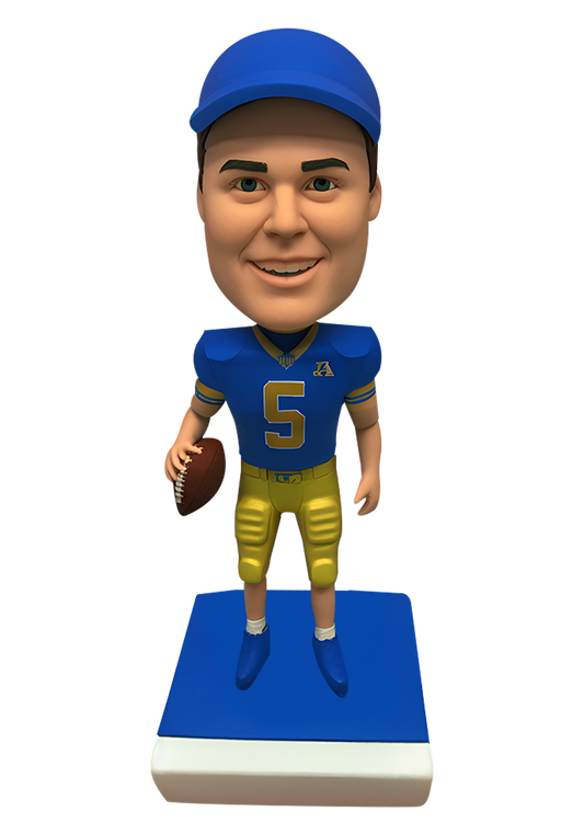 Bruins Football Buddy Custom Bobblehead-1