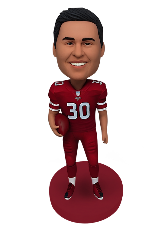 Cardinals Football Buddy Custom Bobblehead-2