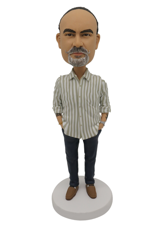 Casual Man Custom Bobblehead-24