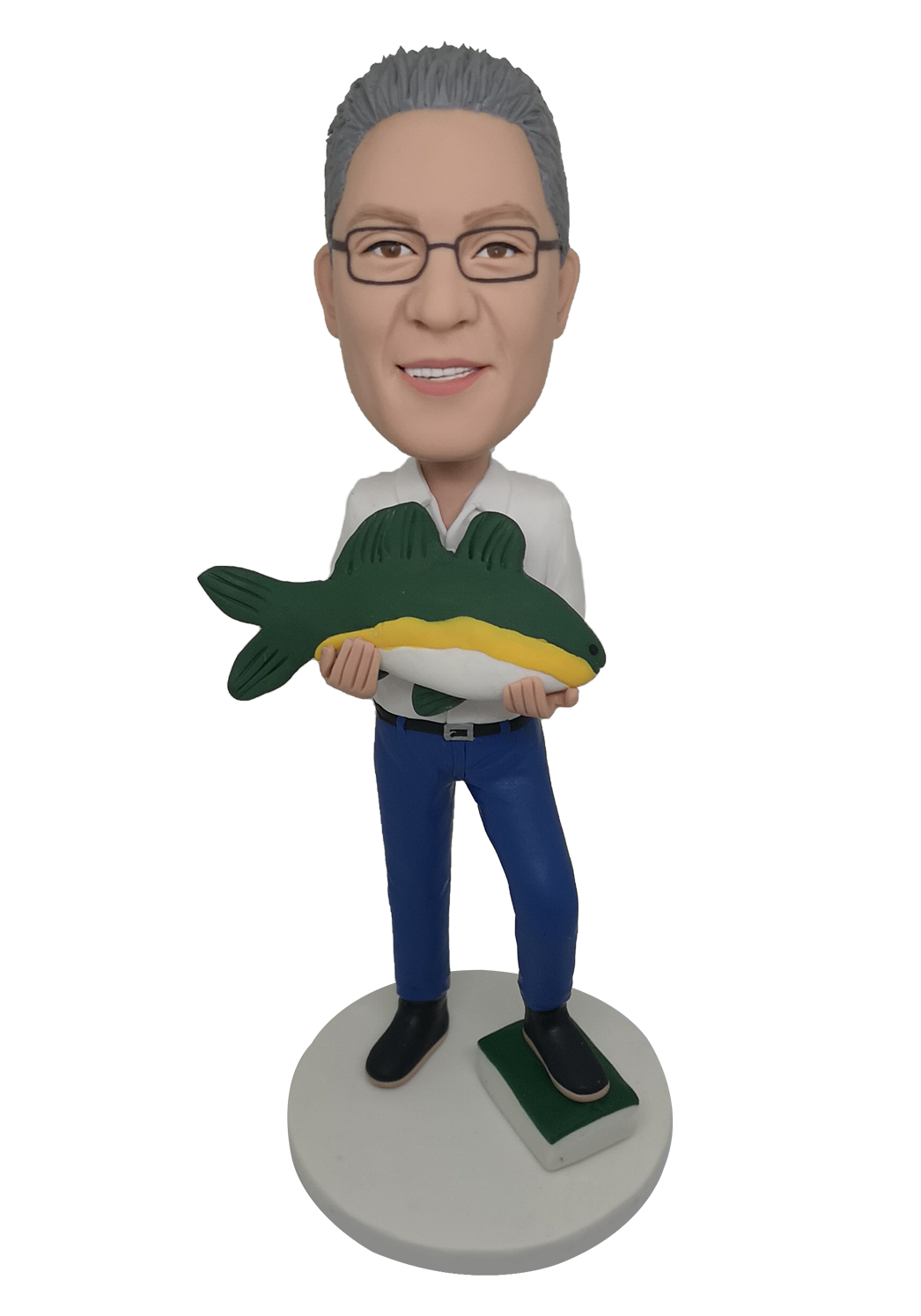 Catching a Fish Cusom Bobblehead