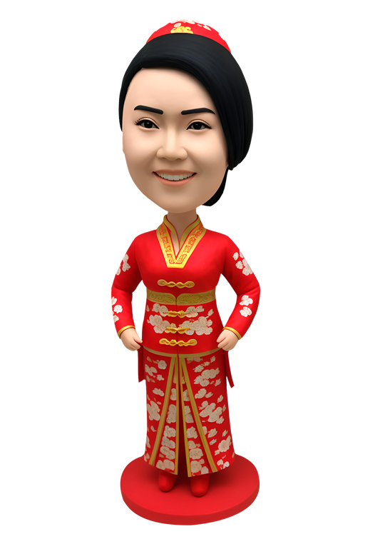 Chinese Outfit Custom Bobblehead-5