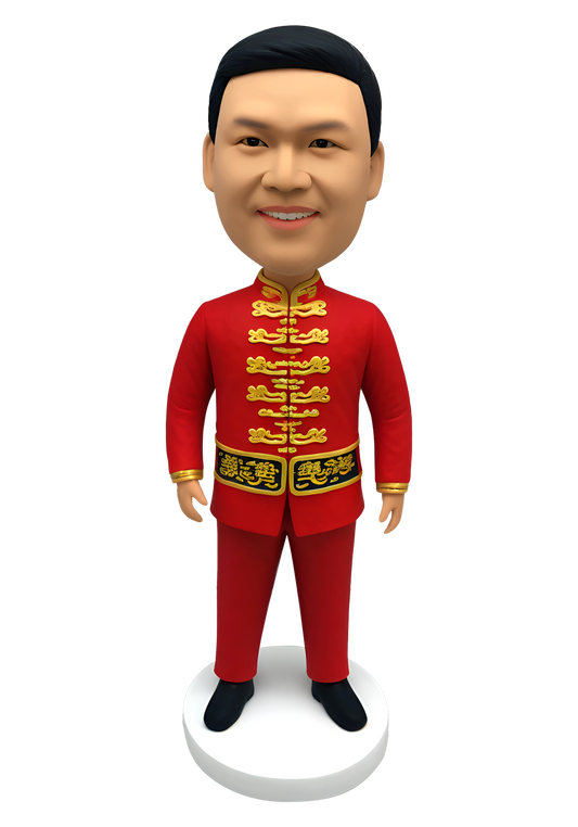 Chinese Outfit Custom Bobblehead-7
