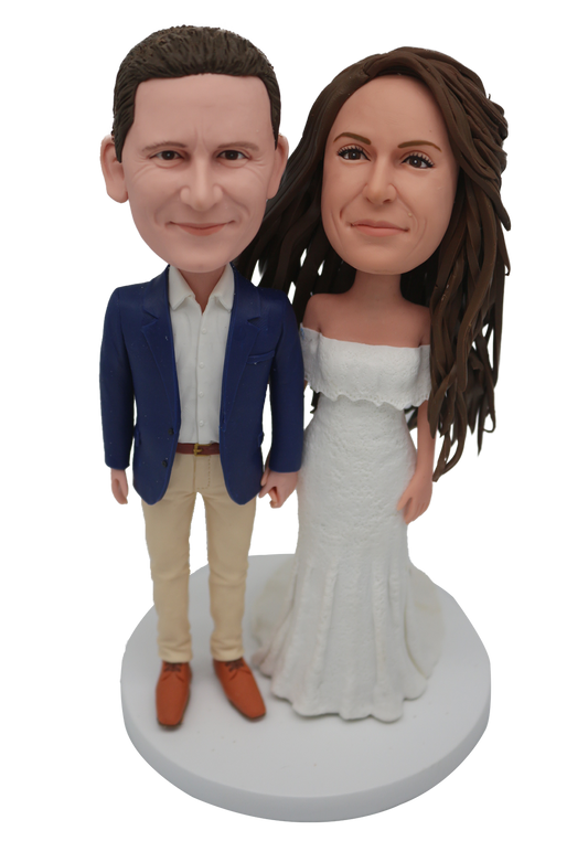 Classic Wedding Custom Bobbleheads-3