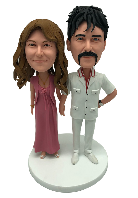 Cook and Wife Custom Bobbleheads