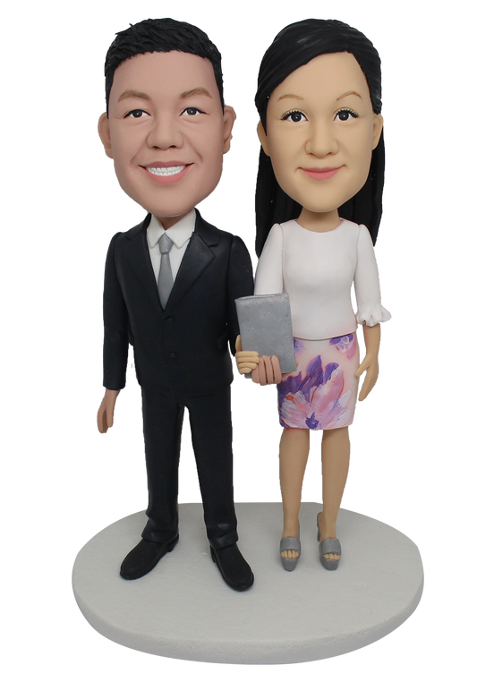Covenant Couple Custom Bobbleheads