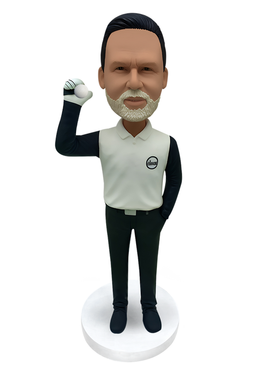 Custom Golfer Bobblehead-12