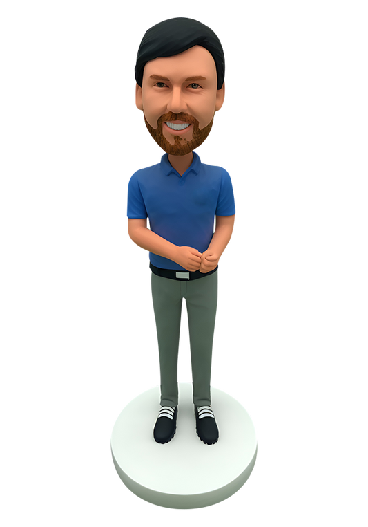 Custom Golfer Bobblehead-5