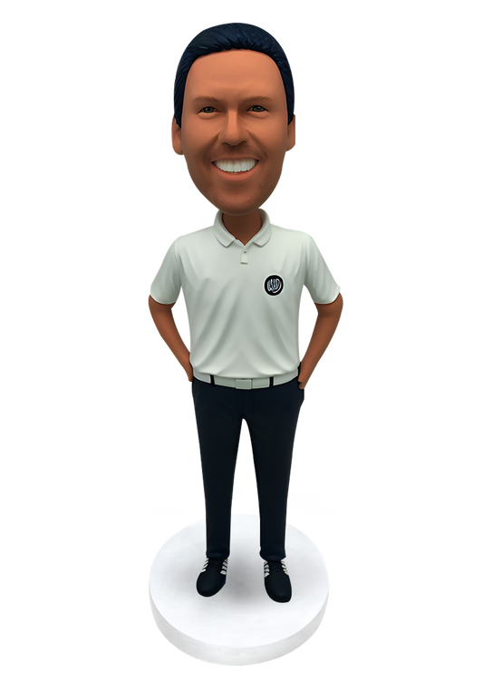 Custom Golfer Bobblehead-7