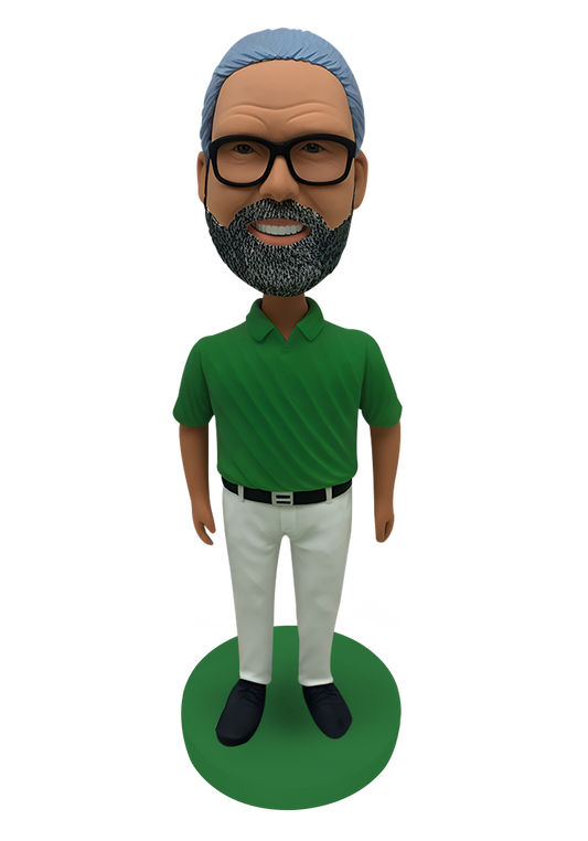 Custom Golfer Bobblehead-9