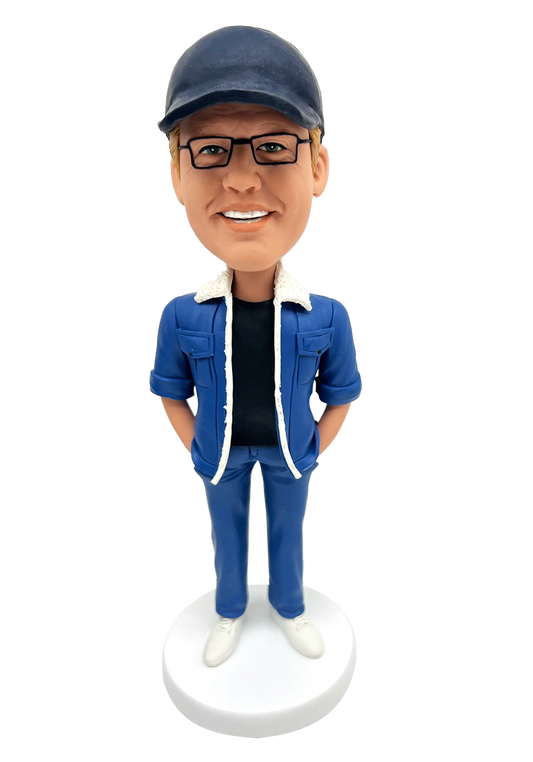 Denim Jeans Buddy Bobblehead