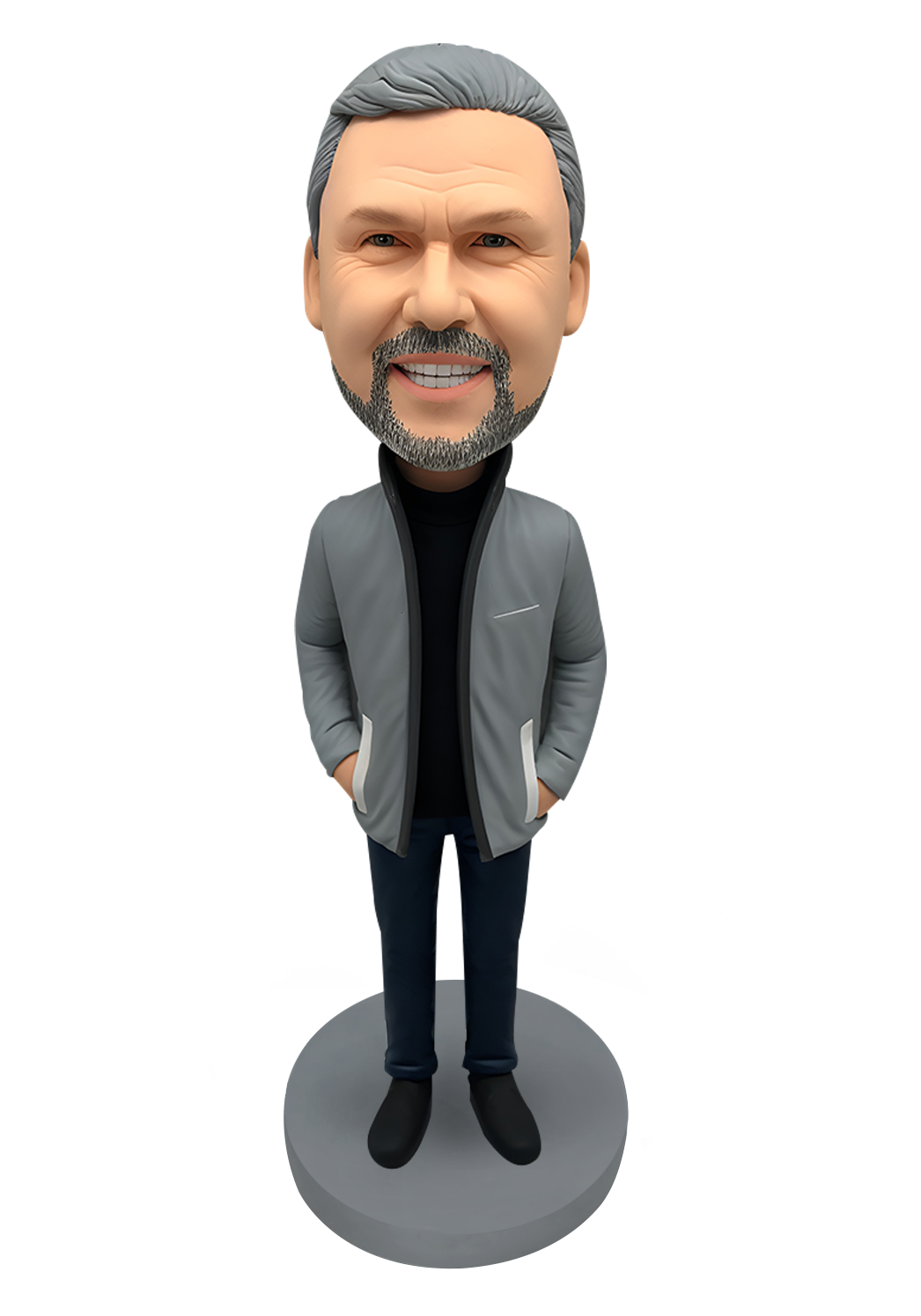 Down Jacket Man Custom Bobblehead-9