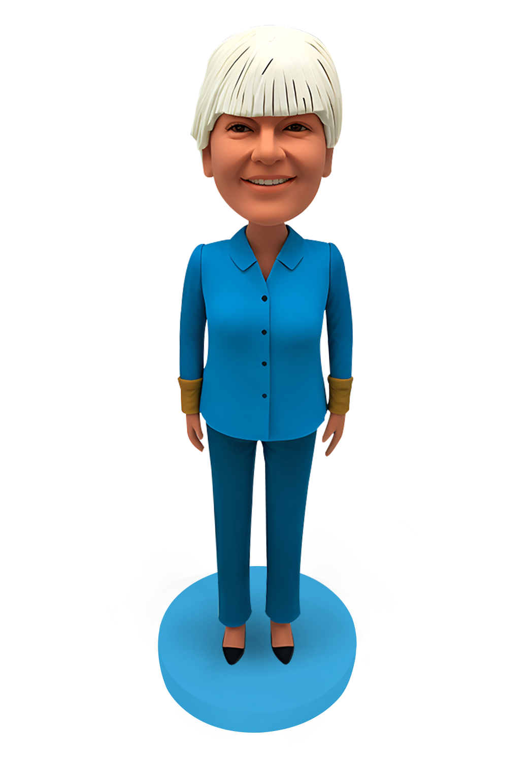 Elegant Woman Custom Bobblehead-1
