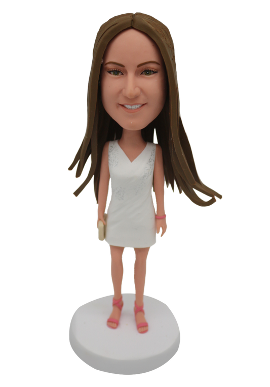 Fashion Girl Custom Bobblehead-3