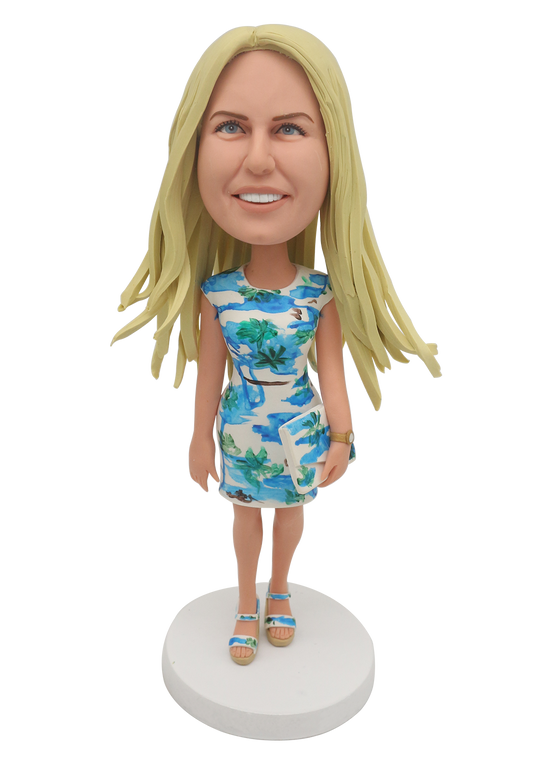 Fashion Woman Custom Bobblehead