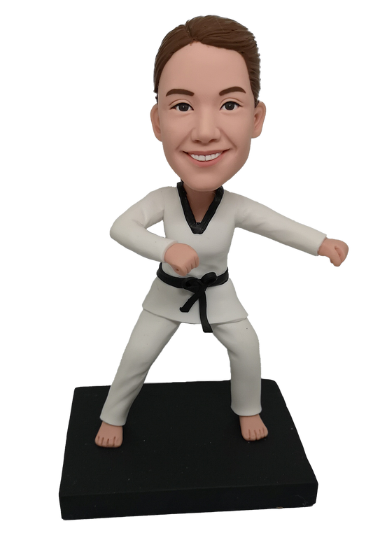 Female Judo Custom Bobblehead
