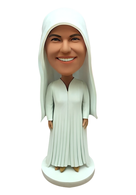 Female in Arab Robe