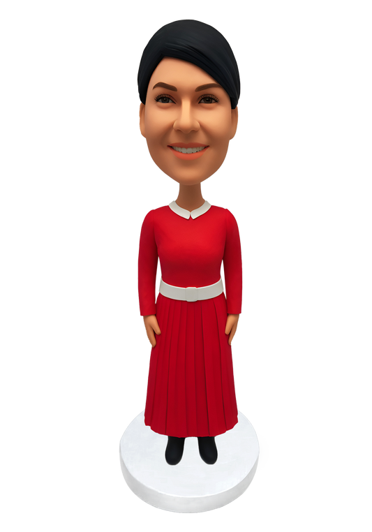 Female in Croatia Traditional Outfit-5