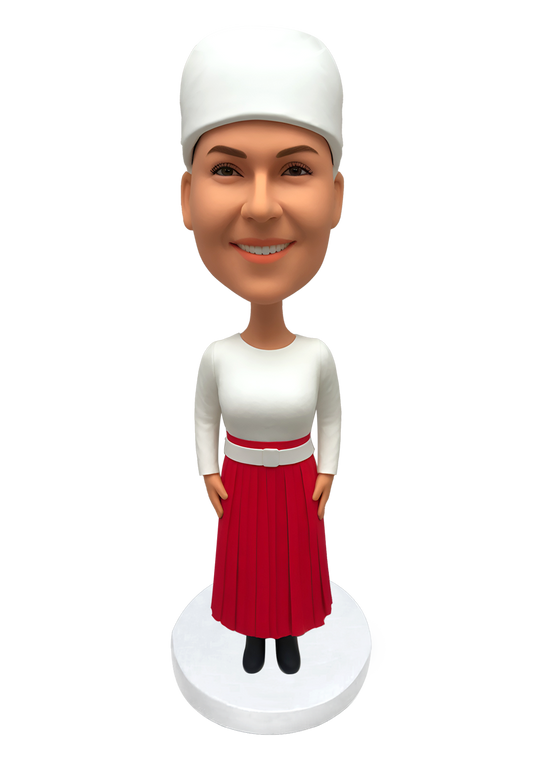 Female in Croatia Traditional Outfit-6