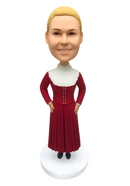 Female in Ireland Traditional Outfit-5