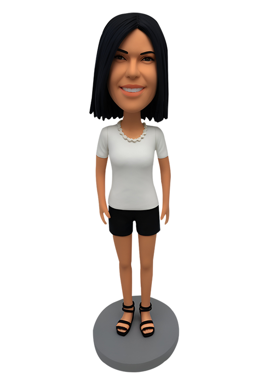 Female in Sandals Custom Bobblehead-7