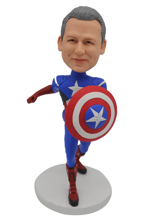Fighting Captain Custom Bobblehead